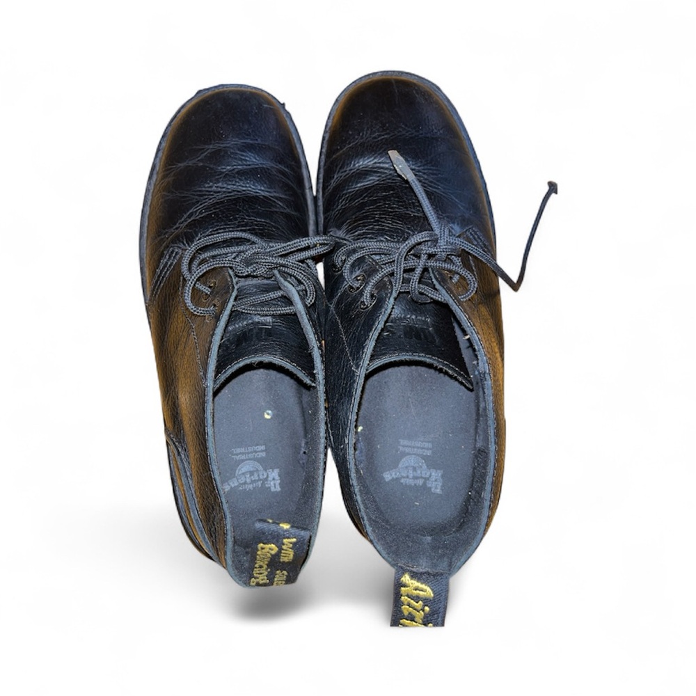 Dr. Martens Mens  Black Leather Ankle Boots Chukka Comfort Casual Shoes Size 12M - Picture 4 of 8